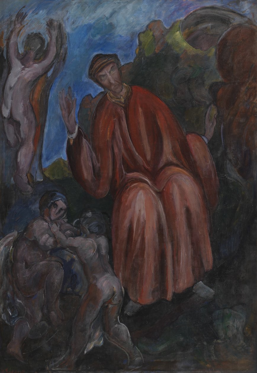 Dante Prorocy, Opus I autorstwa J.A. Jerichau