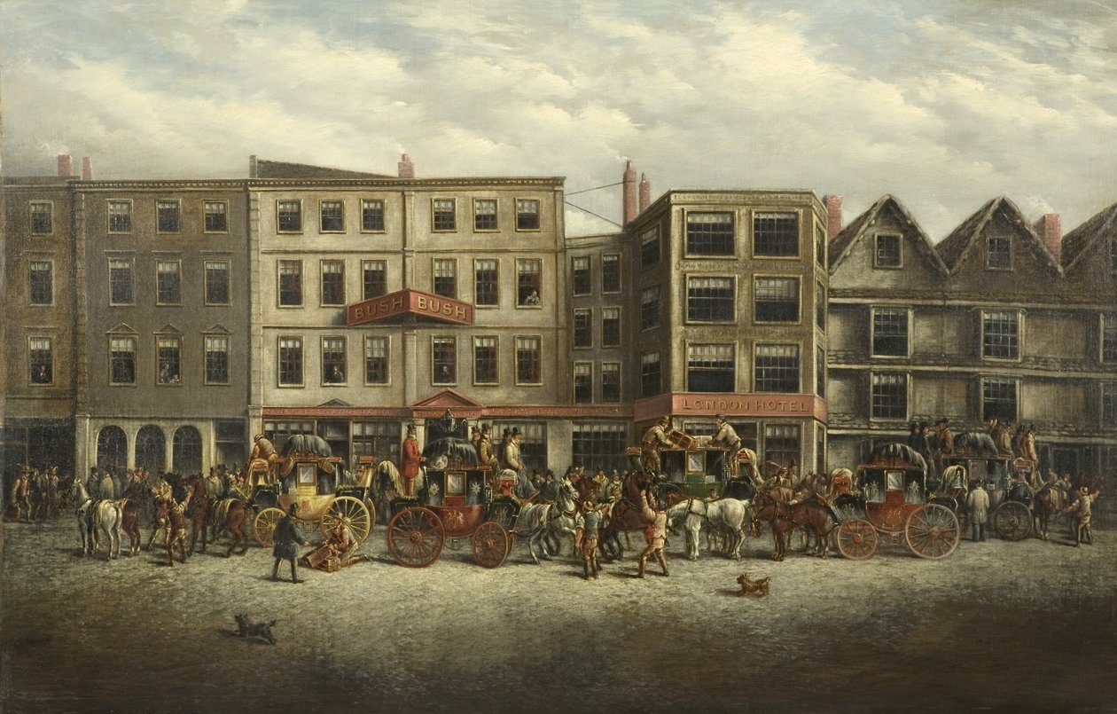 Zajazd w buszu autorstwa J.C. Maggs
