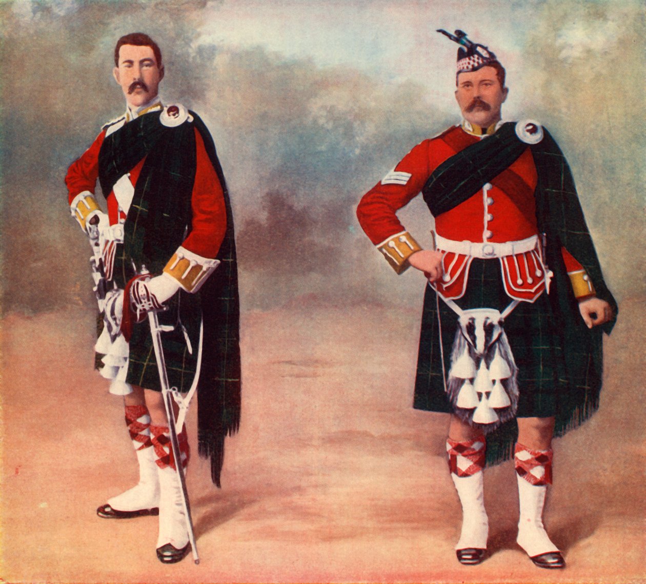 „The Cape Town Highlanders”, 1900. autorstwa JE Bruton