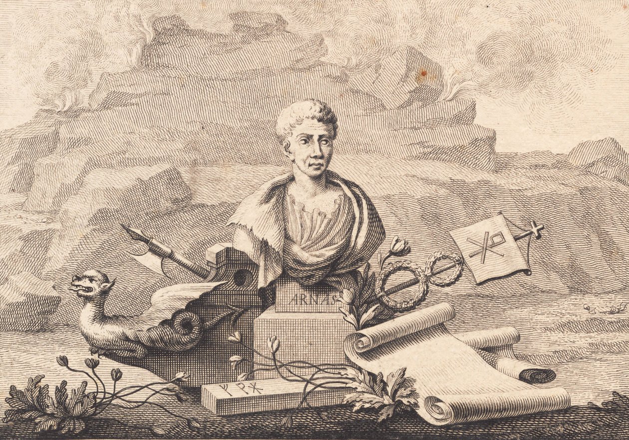 Kolekcjoner rękopisów Arni Magnusson autorstwa J.F. Clemens
