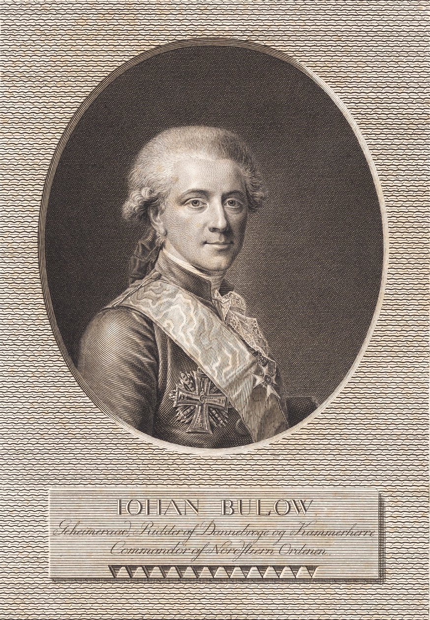 Johan Bülow autorstwa J.F. Clemens