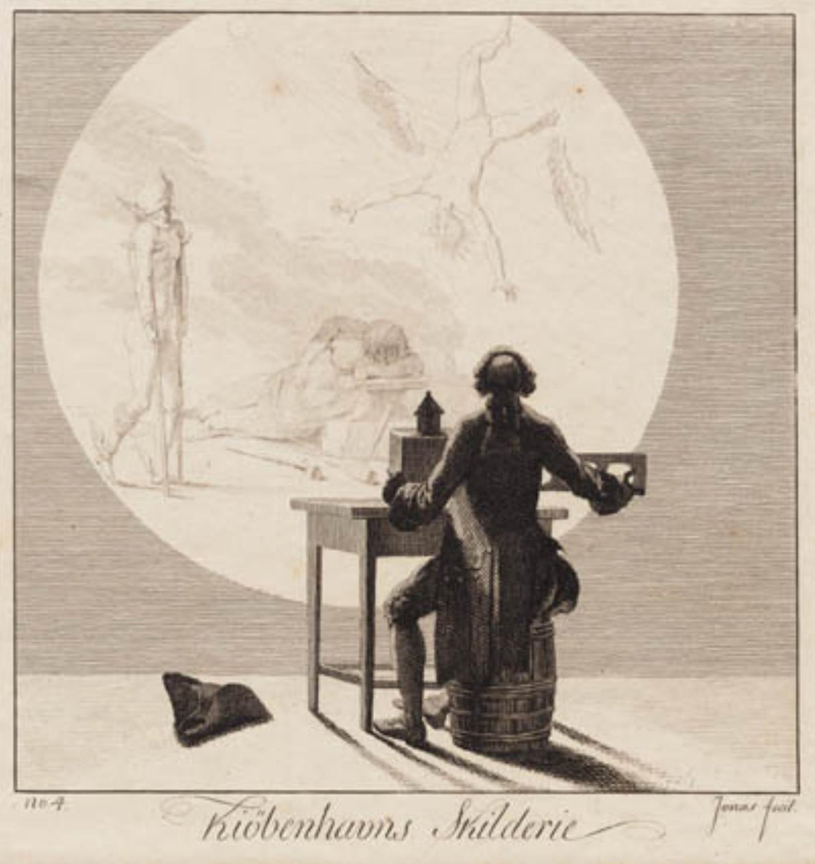 „Kiøbenhavns Skilderie”, nr 4 autorstwa J.F. Clemens