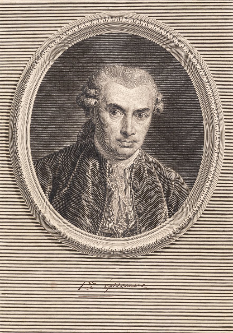 Portret doktora Johana von Berger autorstwa J.F. Clemens