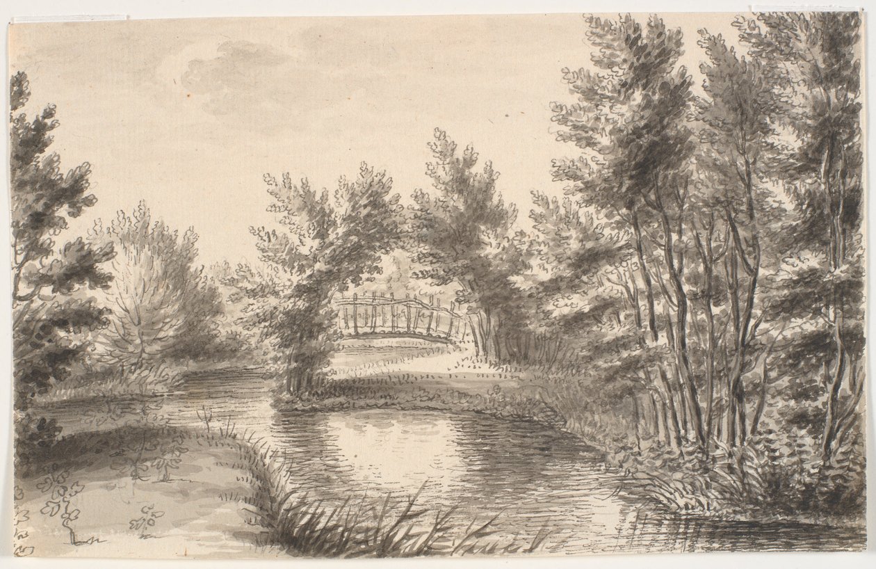 Ogród Sanderumgaard VI autorstwa J.F. Clemens
