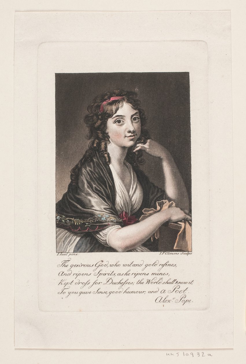 Thomasine Gyllembourg-Ehrensvärd autorstwa J.F. Clemens