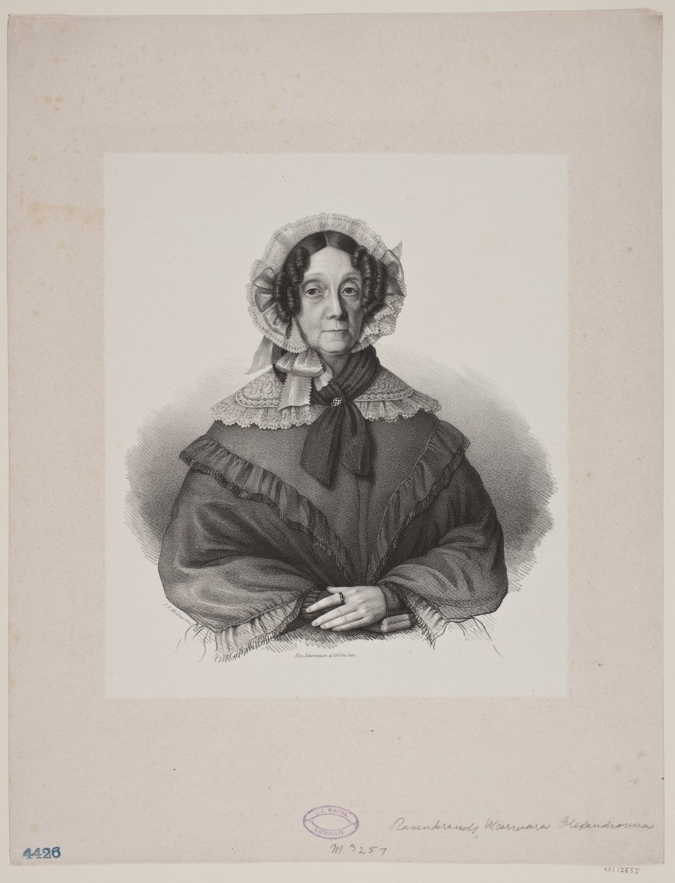 Barbara Rosenkrantz autorstwa J.F. Møller