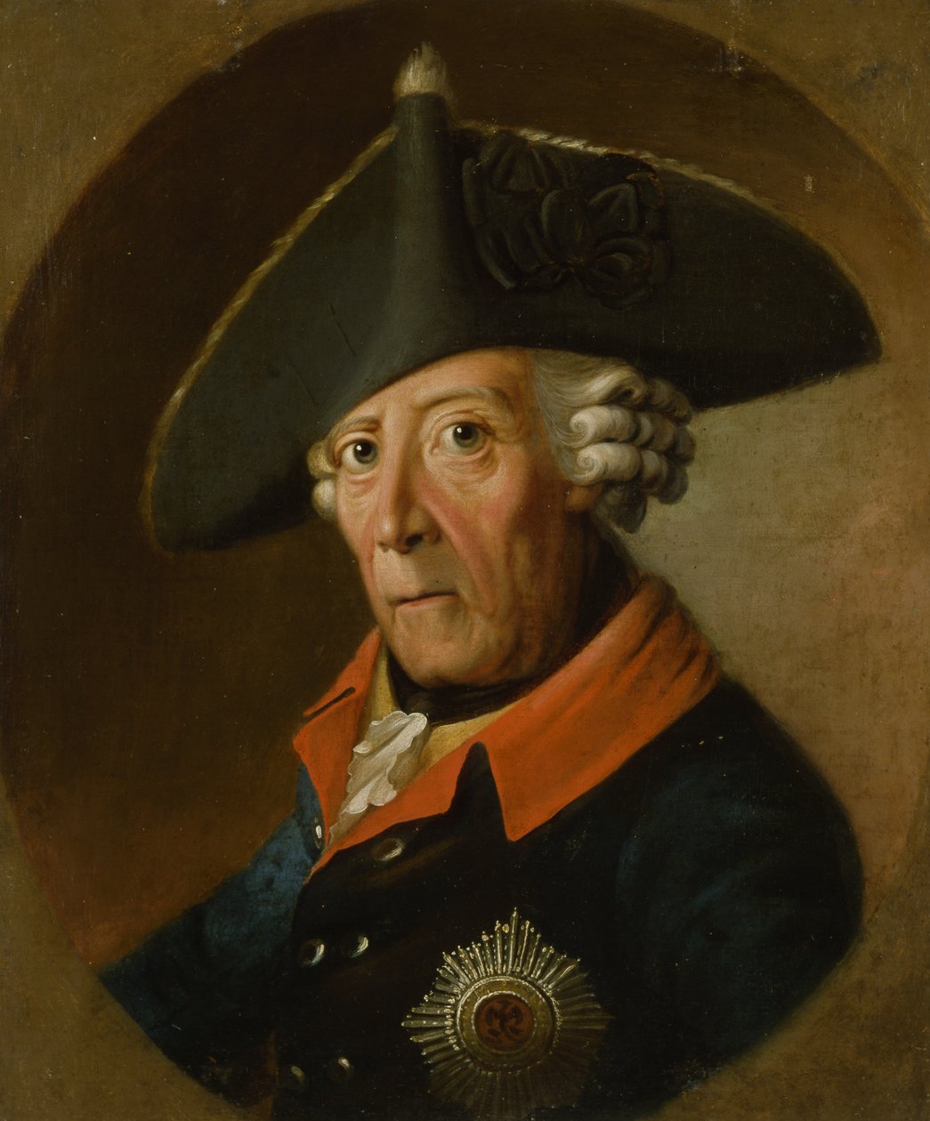 Fryderyk II Wielki z Prus, autorstwa J.H.C. Franke