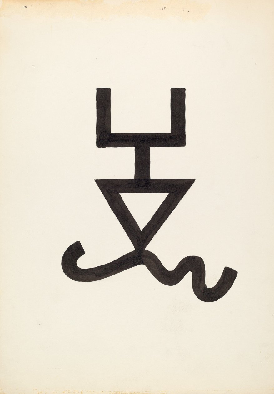 Marka bydła, ok. 1936. autorstwa J.Henry Marley