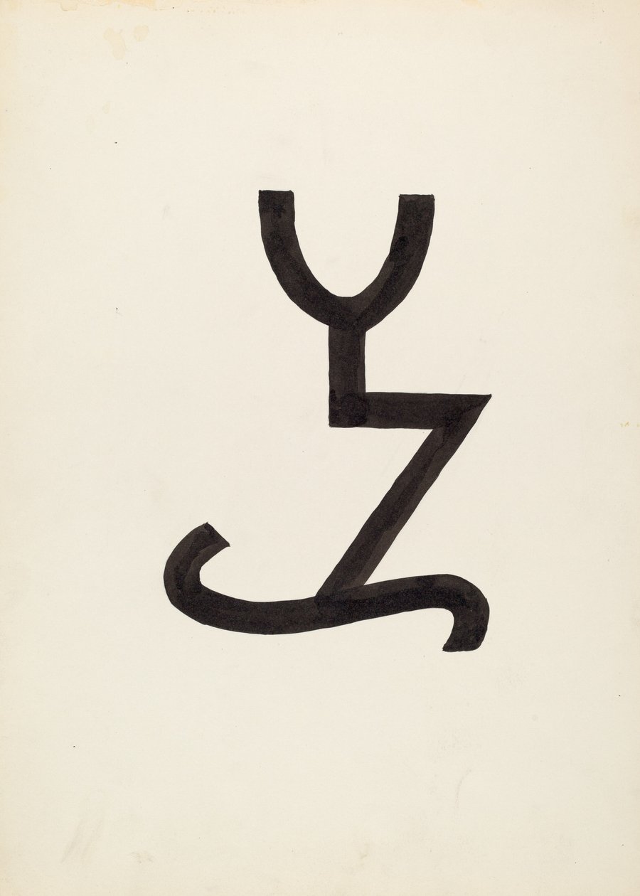 Marka bydła, ok. 1936. autorstwa J.Henry Marley