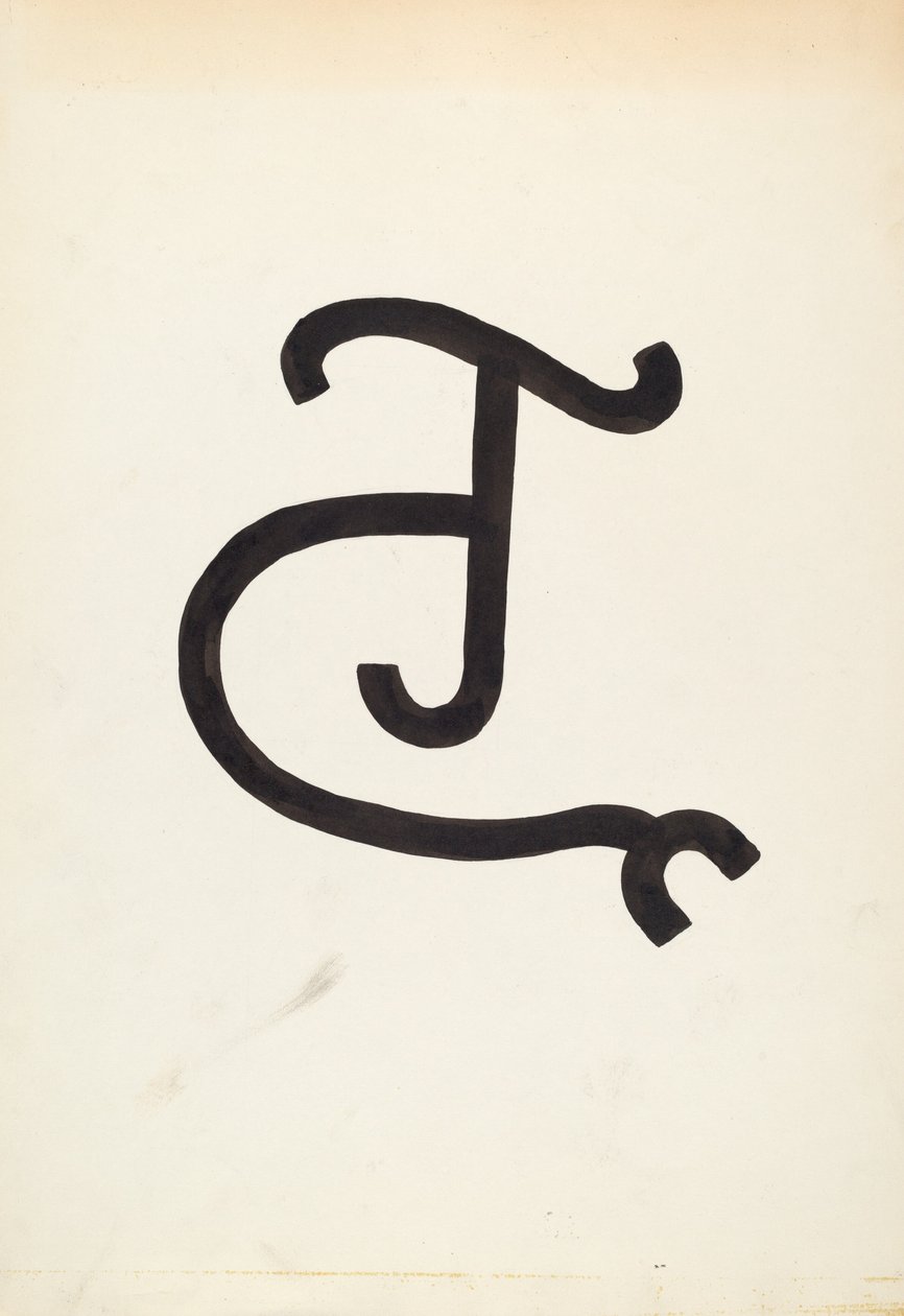 Marka bydła, ok. 1936. autorstwa J.Henry Marley