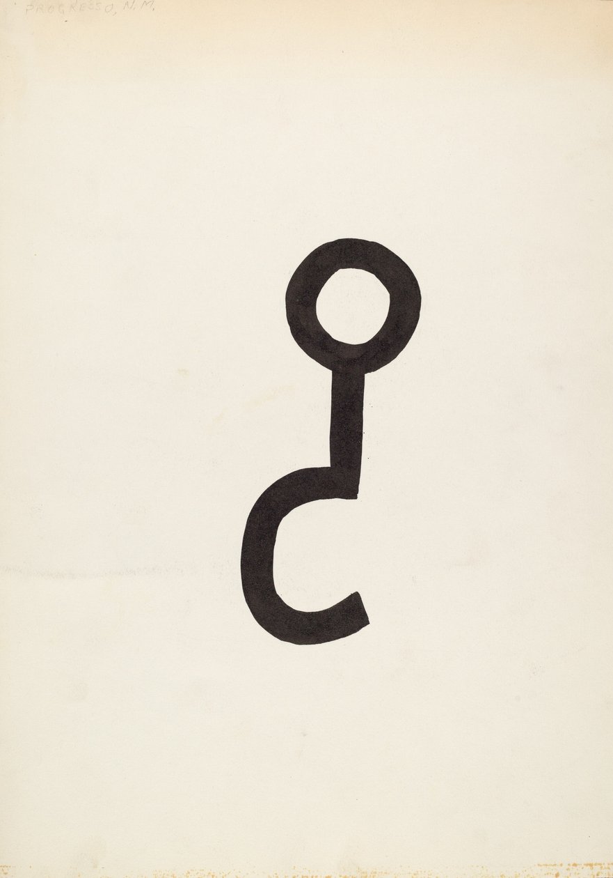 Marka bydła, ok. 1936. autorstwa J.Henry Marley