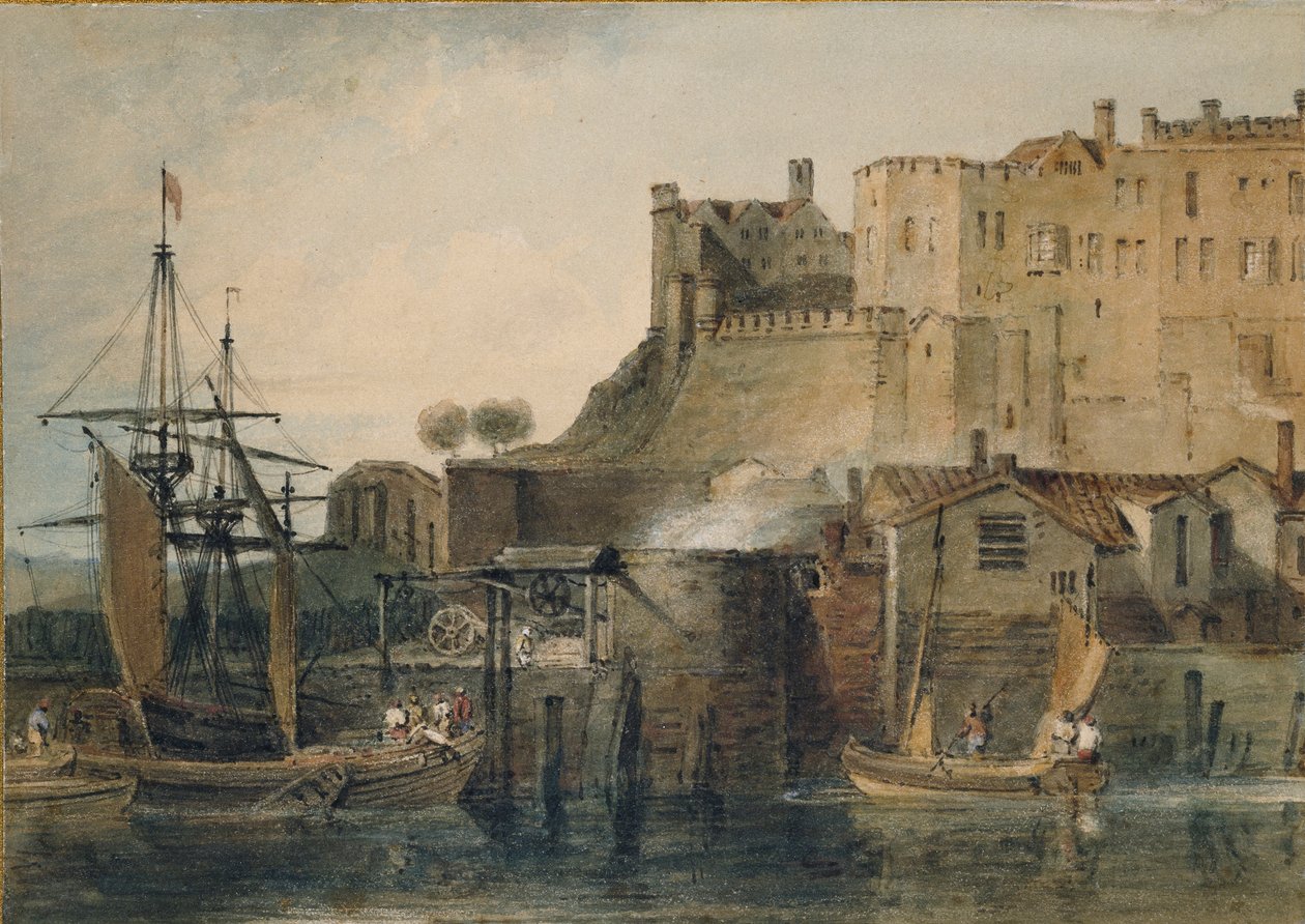 Zamek Chester, ok. 1805 r. autorstwa Joseph Mallord William Turner