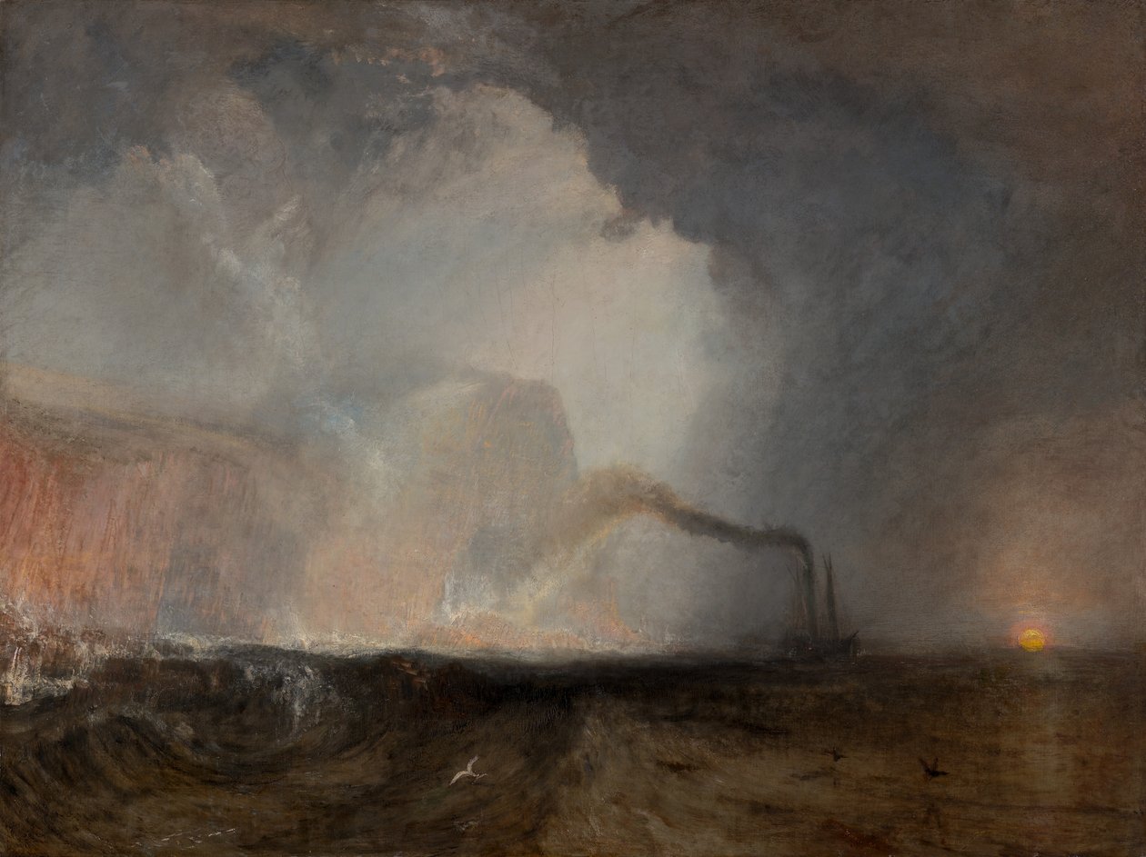 Staffa, Jaskinia Fingala, 1831-1832. autorstwa Joseph Mallord William Turner