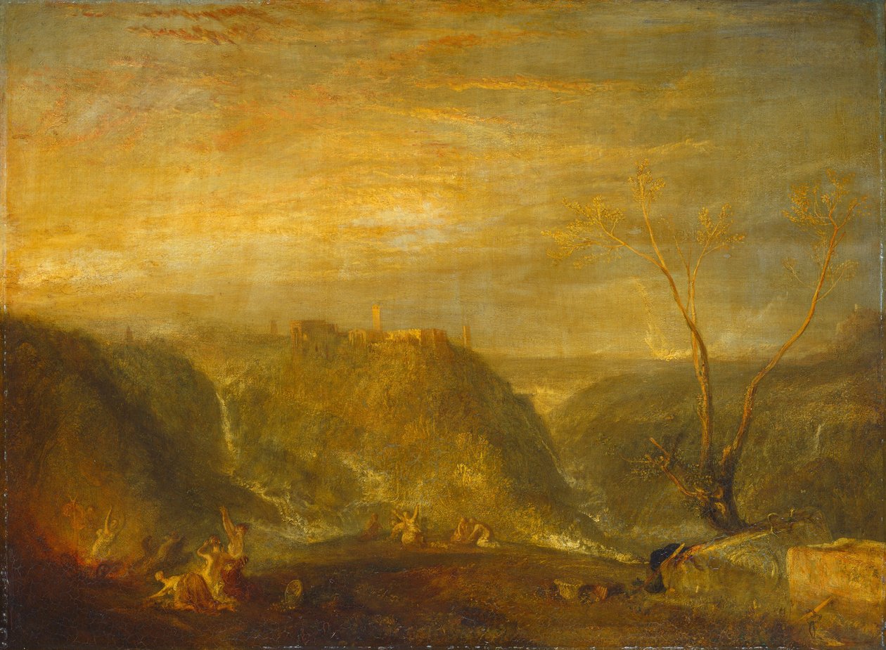 Gwałt Prozerpiny, 1839. autorstwa Joseph Mallord William Turner
