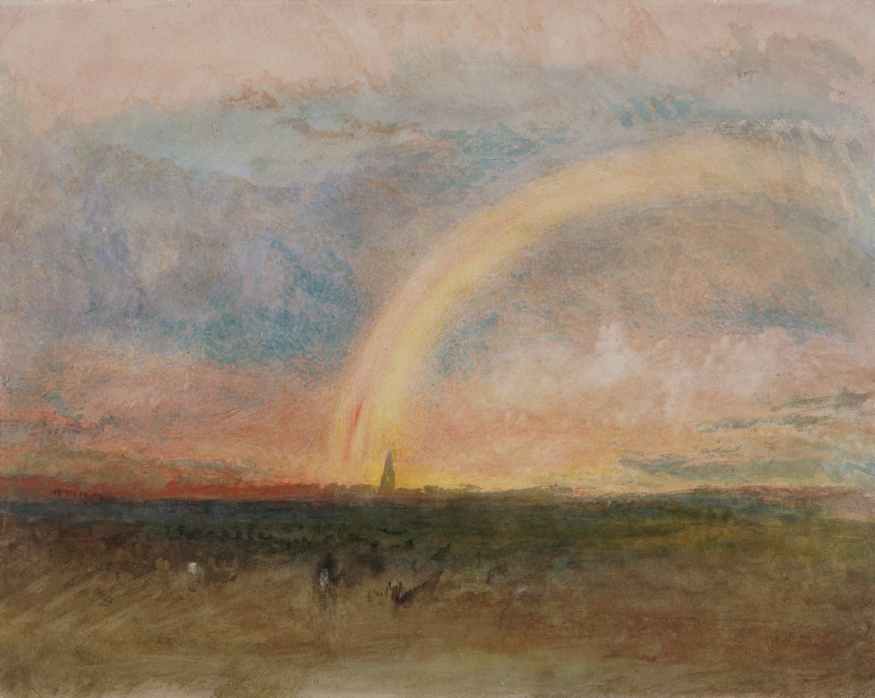 „Tęcza”, ok. 1835 r. autorstwa Joseph Mallord William Turner