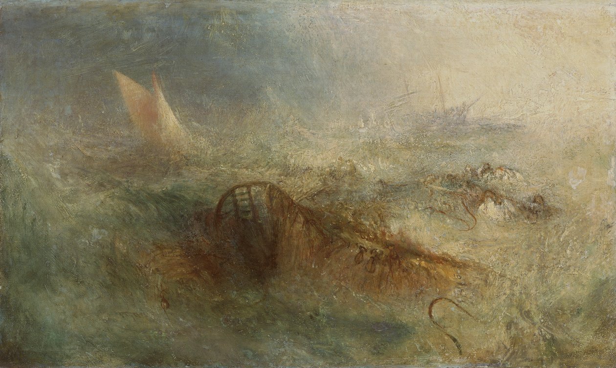 „Burza”, 1840-45 autorstwa Joseph Mallord William Turner