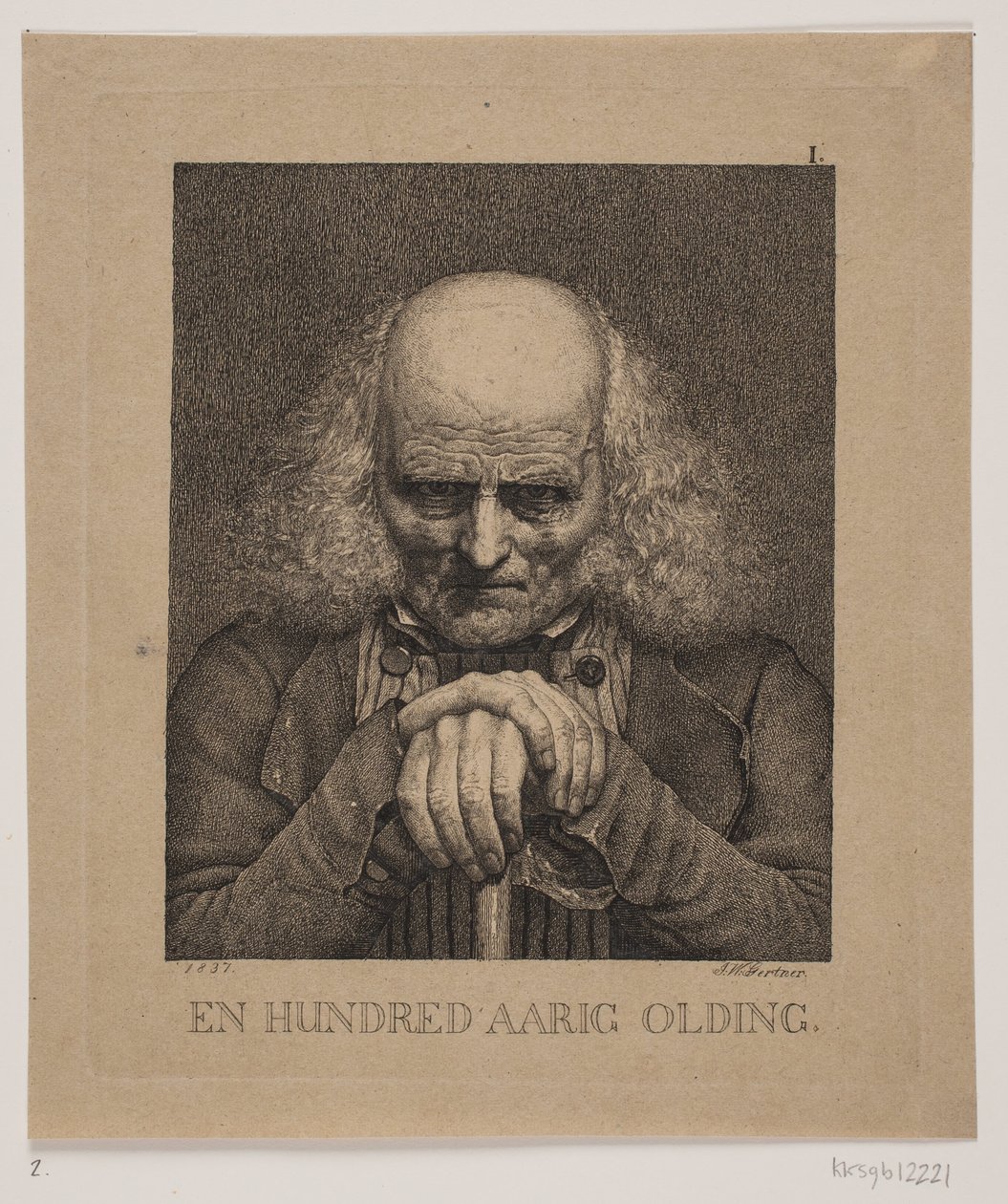 Stuletni starzec autorstwa J.V. Gertner