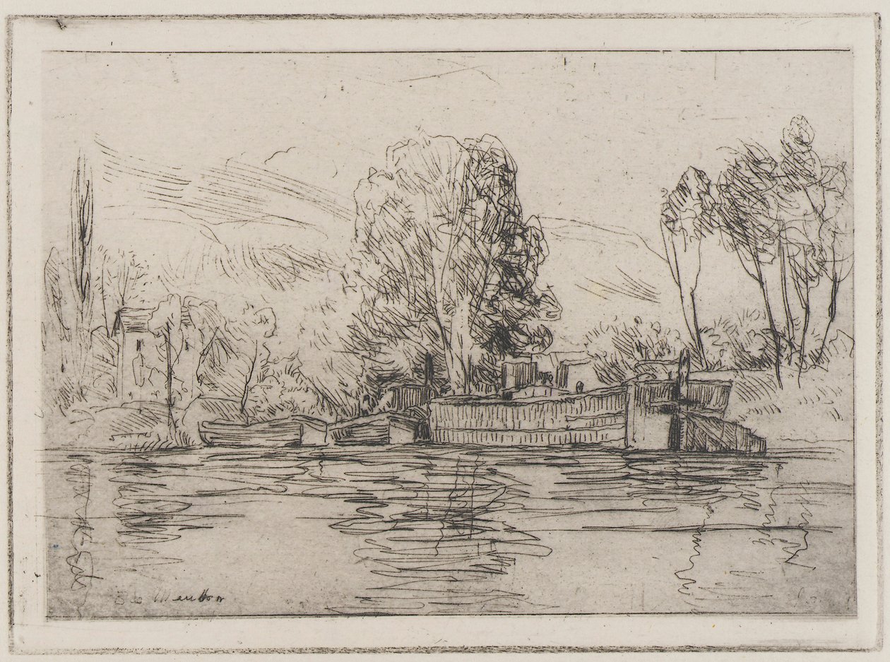 Bas Meudon nr 2 autorstwa J. Alden Weir