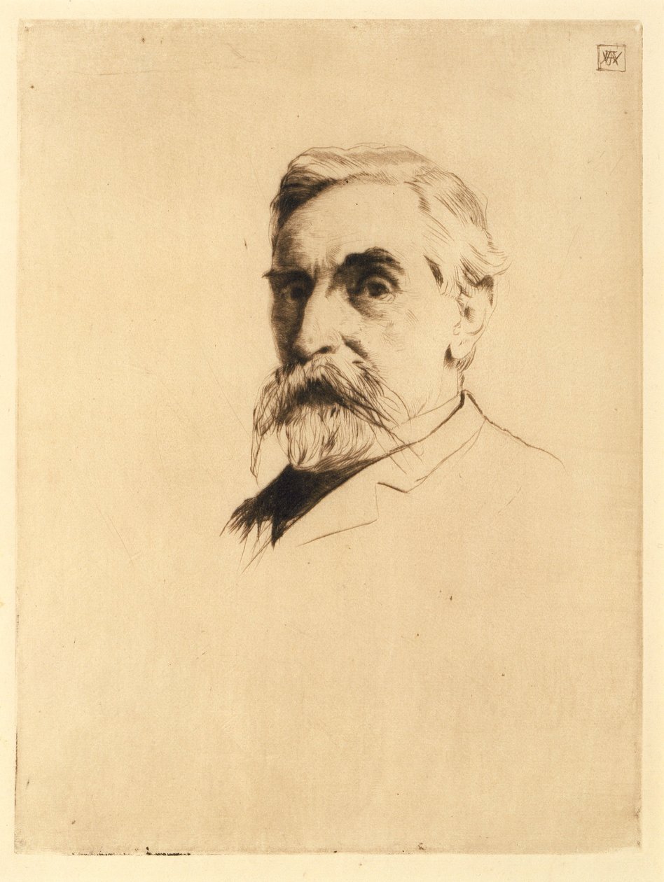 Portret Roberta Weira autorstwa J. Alden Weir