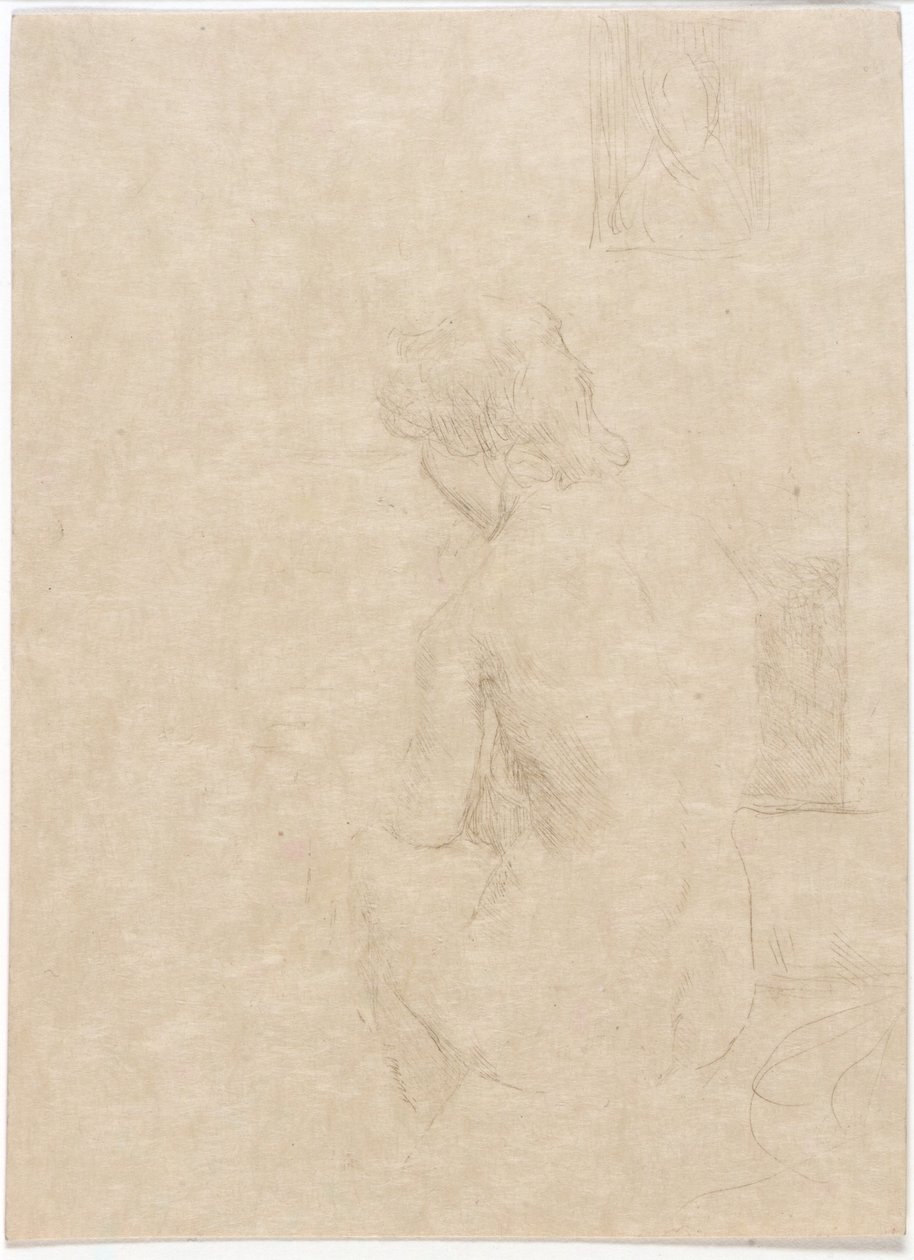 Model siedzący autorstwa J. Alden Weir