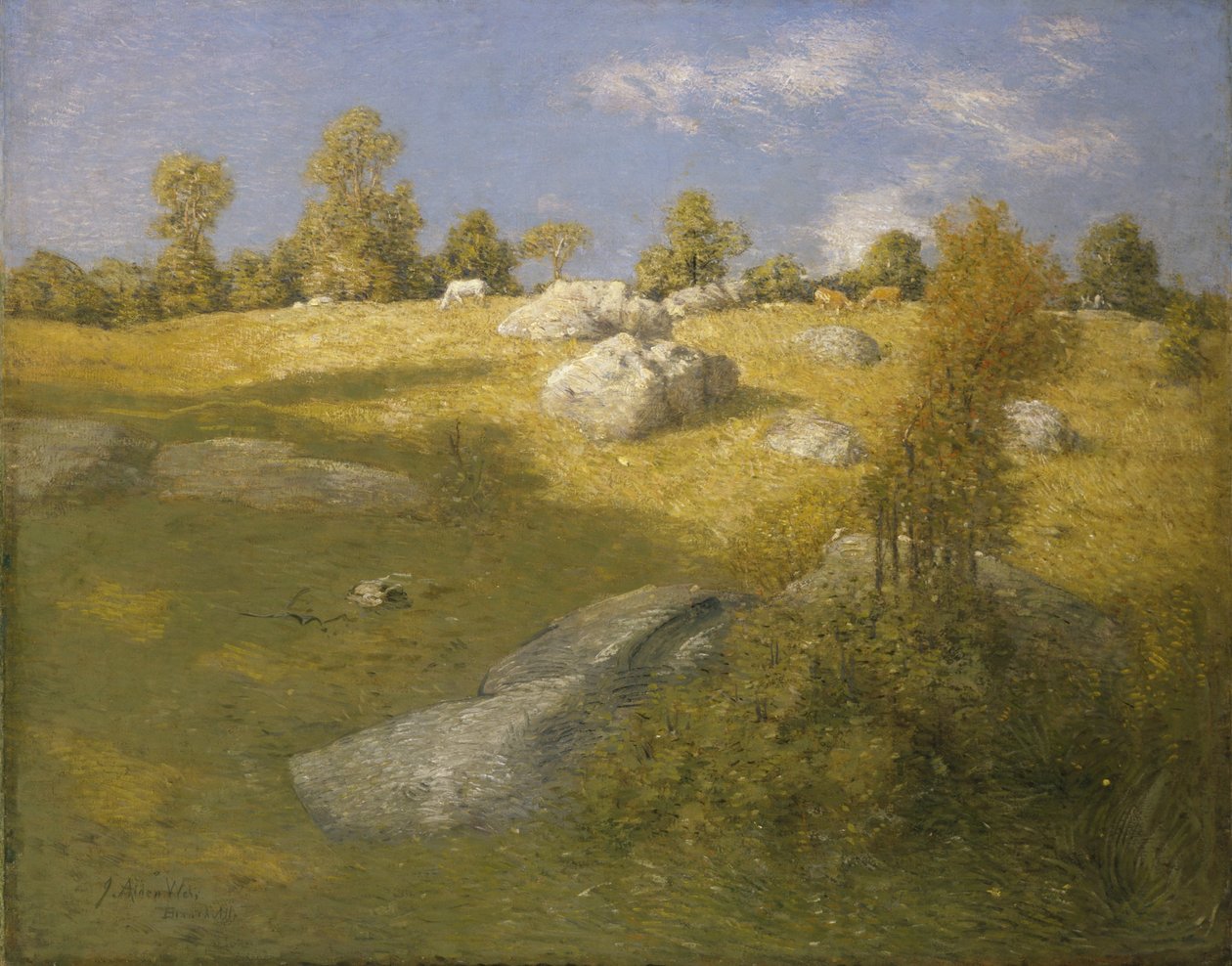 Wyżynne pastwiska autorstwa J. Alden Weir