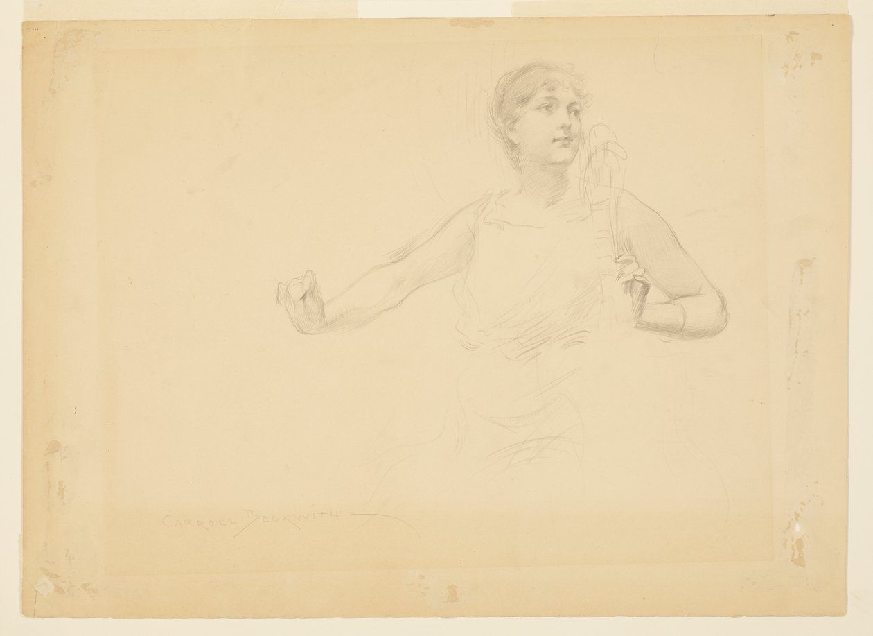 Muza autorstwa J. Carroll Beckwith