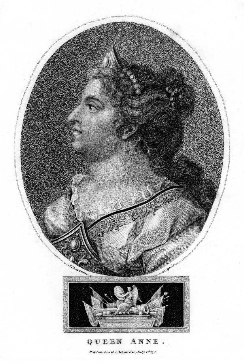 Anna z Wielkiej Brytanii, 1796. autorstwa J. Chapman