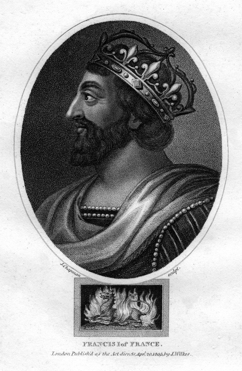 Franciszek I, król Francji, 1805. autorstwa J. Chapman