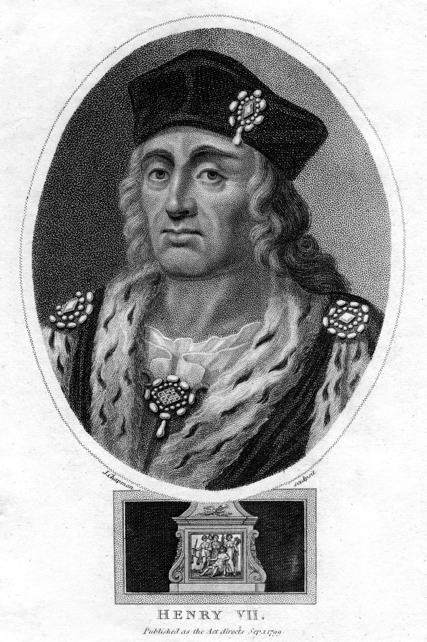 Henryk VII z Anglii, 1799. autorstwa J. Chapman