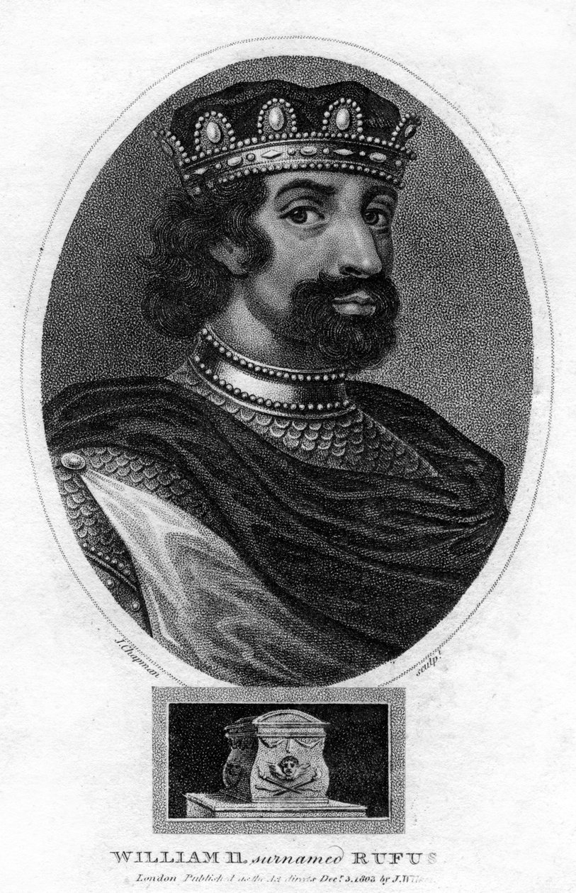 Król Anglii Wilhelm II, 1803. autorstwa J. Chapman