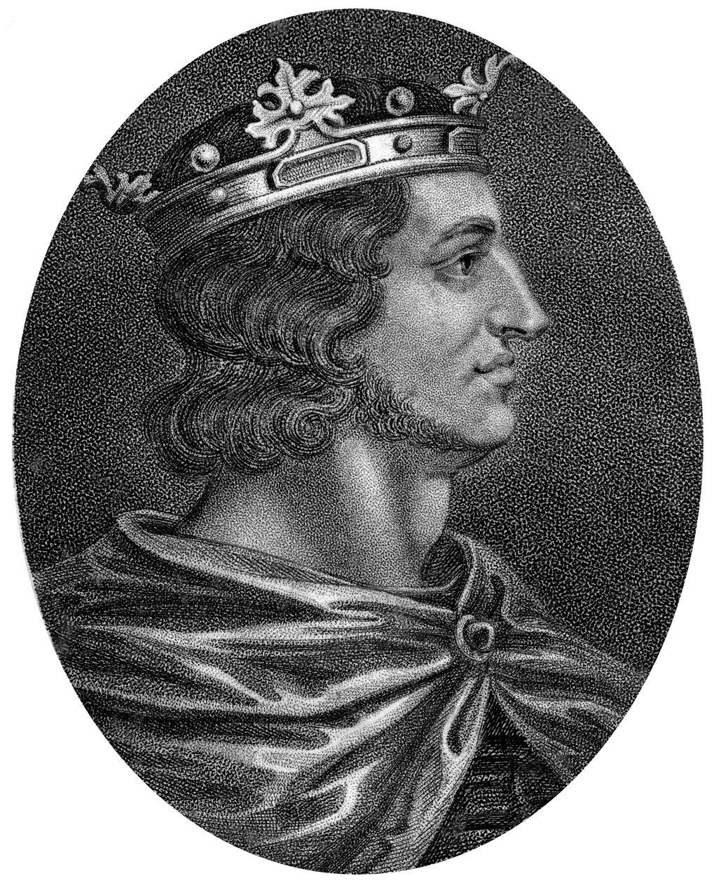 Filip VI, król Francji, 1805 r. autorstwa J. Chapman