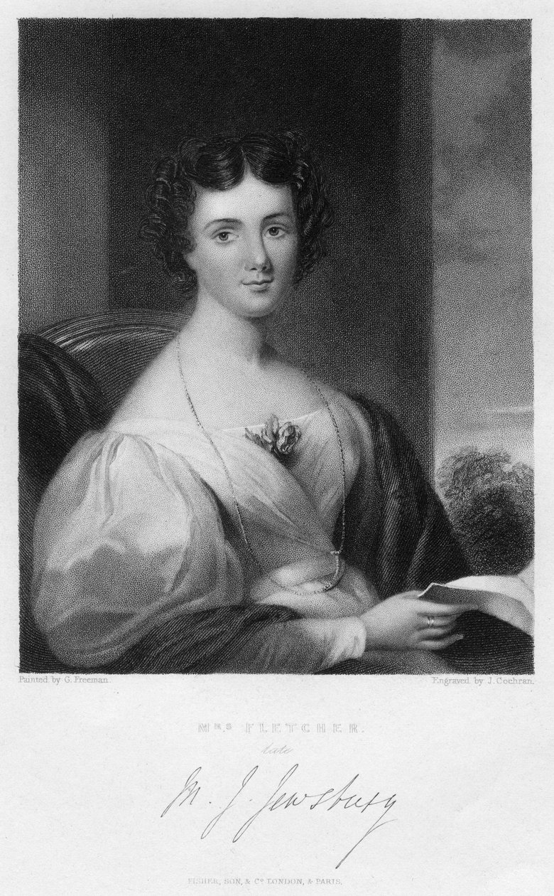 Pani Fletcher, ok. 1830. autorstwa J. Cochran