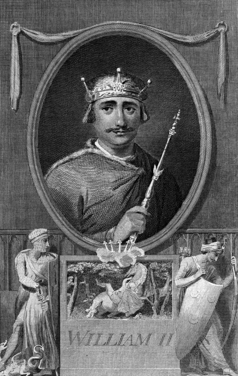 Król Anglii Wilhelm II, 1788. autorstwa J. Collyer