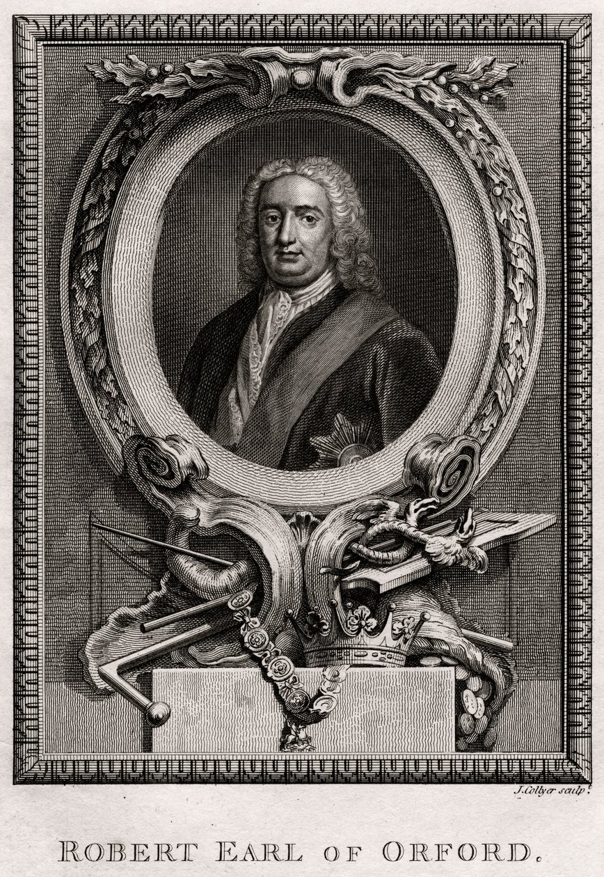 Robert hrabia Oksfordu, 1775 autorstwa J. Collyer