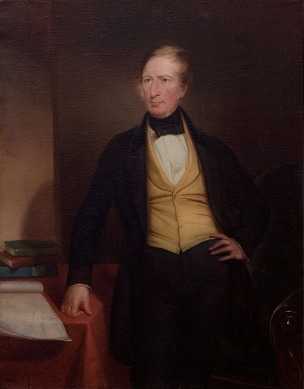 Kapitan Charles Sturt autorstwa J. M. Crossland