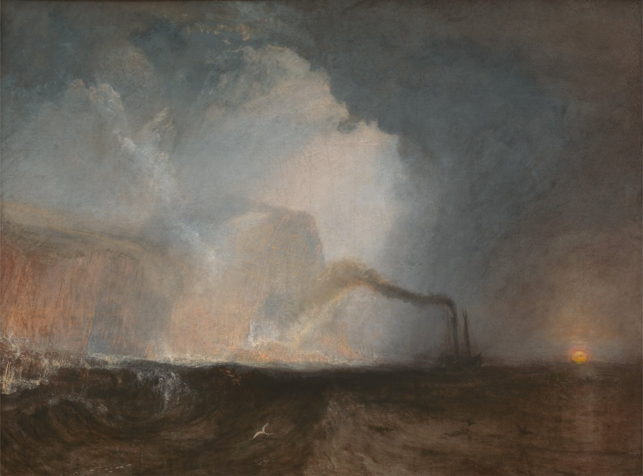 Staffa, jaskinia Fingala autorstwa Joseph Mallord William Turner