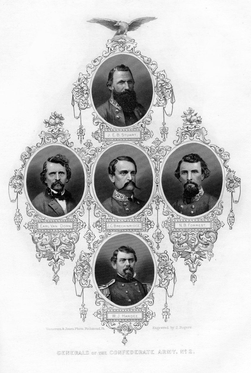 Generałowie Armii Konfederacji, 1862-1867. autorstwa J. Rogers