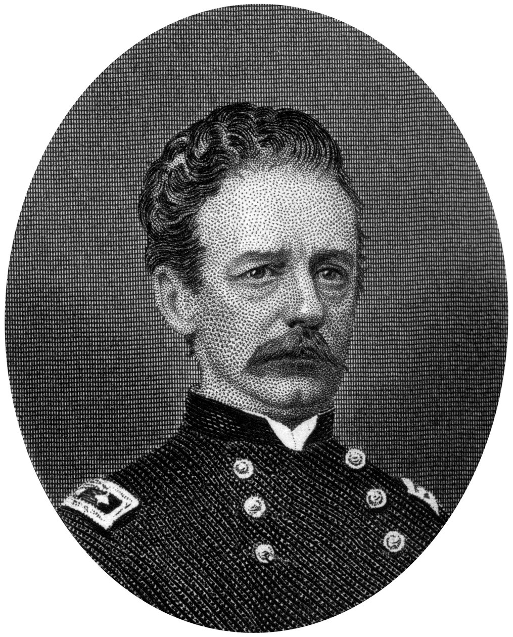 Henry Warner Slocum, generał Unii, 1862-1867. autorstwa J. Rogers