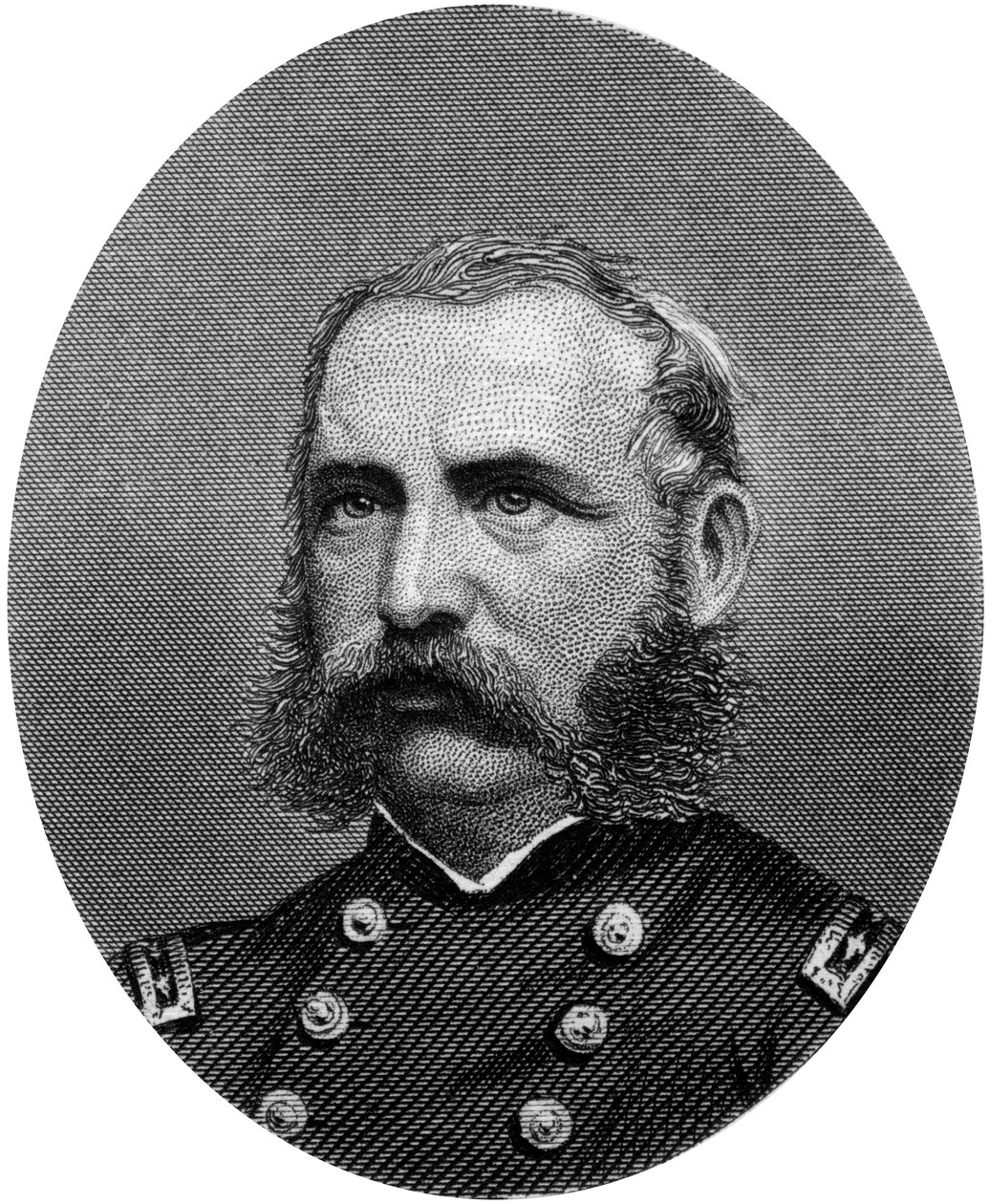 John Gray Foster, generał armii Unii, 1862-1867. autorstwa J. Rogers