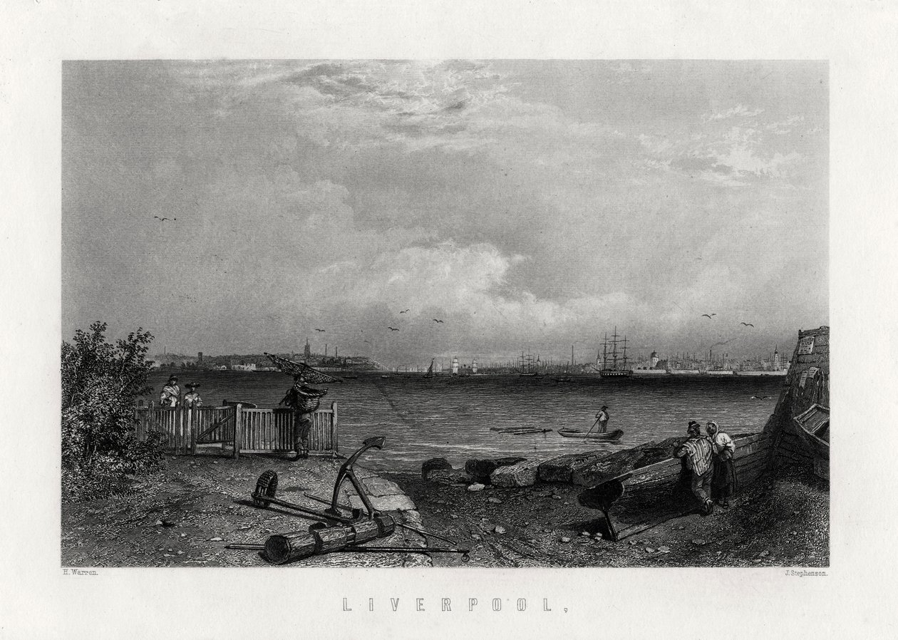 Liverpool, Anglia, 1883 r. autorstwa J. Stephenson