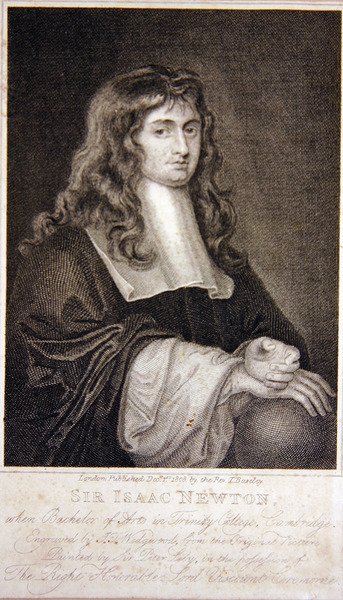 Sir Isaac Newton autorstwa J. T. Wedgewood