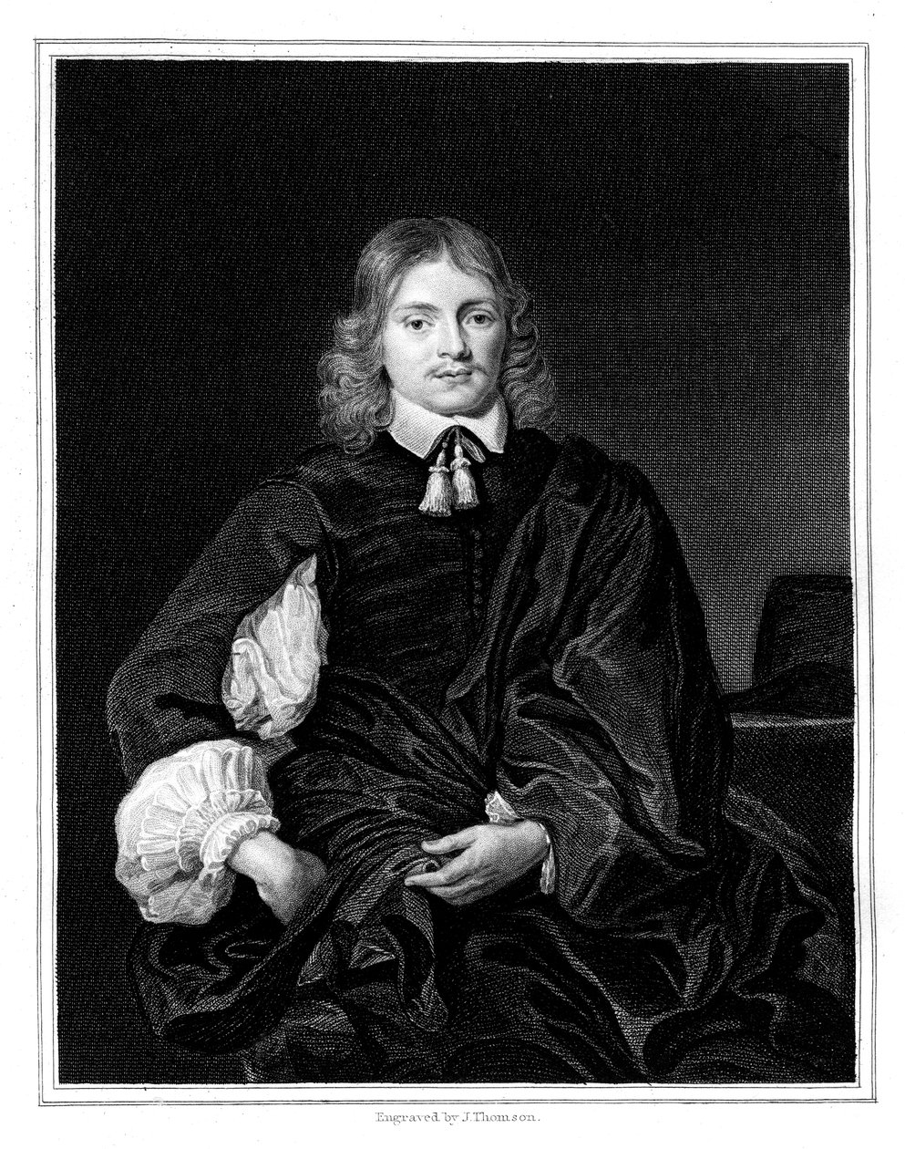 Lucjusz Cary, 2. wicehrabia Falkland, 1827 autorstwa J. Thomson