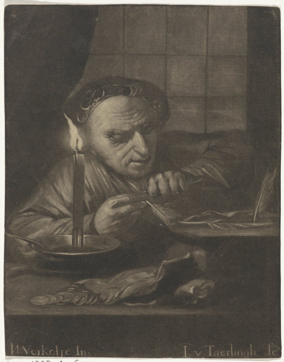 Temperówka autorstwa J. van Taerlingh