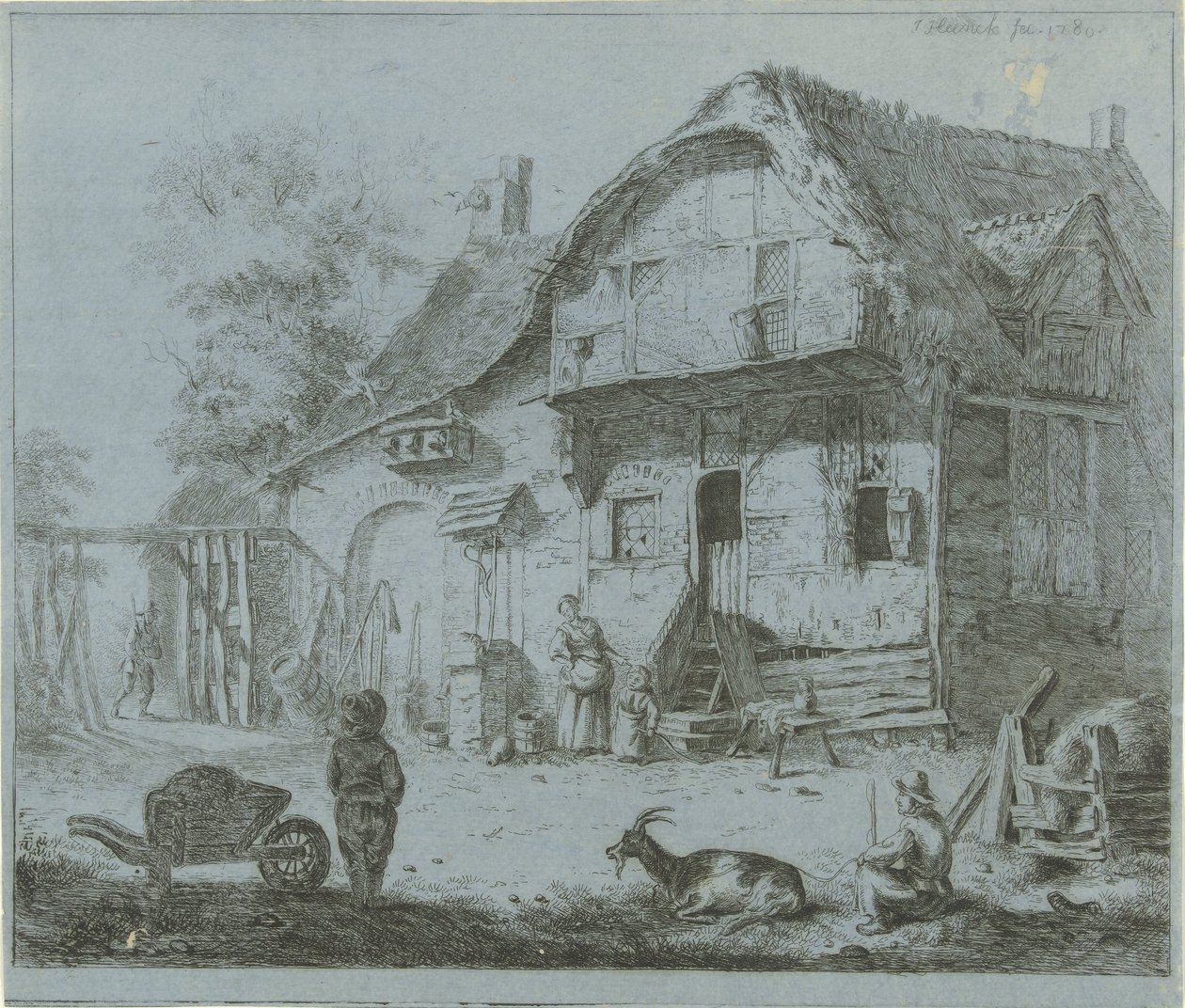 Figurki w zagrodzie autorstwa Jabes Heenck