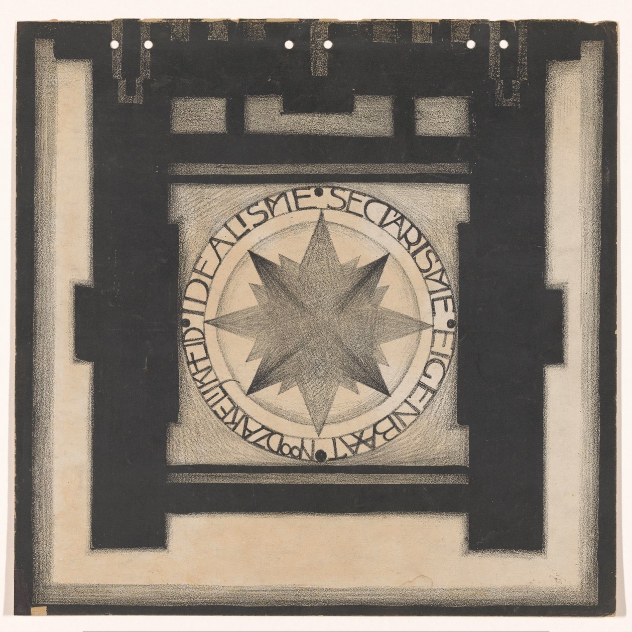 Tylna okładka Twisty 1920 autorstwa Jac Jongert
