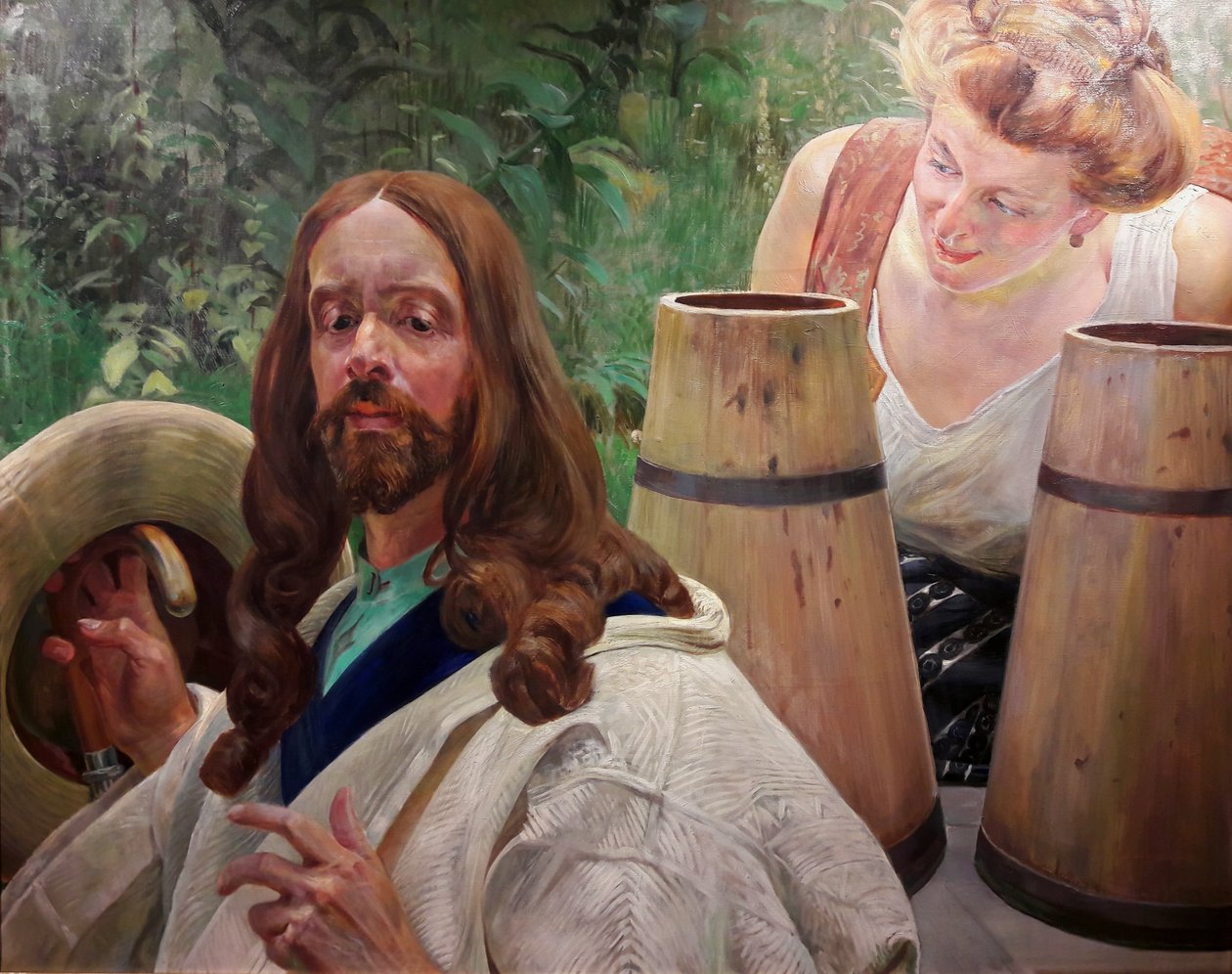 Chrystus i Samarytanka autorstwa Jacek Malczewski