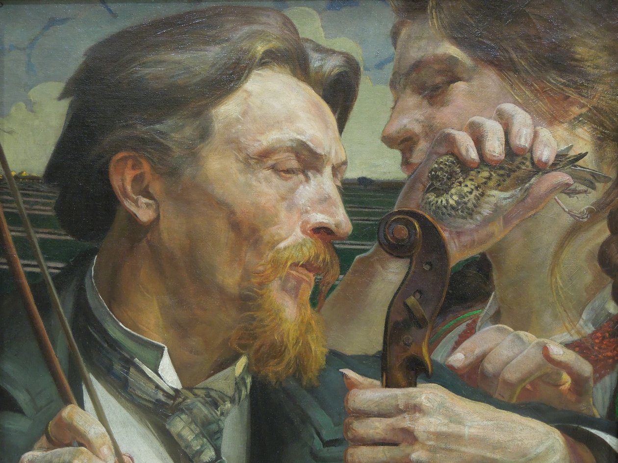 Portrait of the Painter Antoni Zembaczyński autorstwa Jacek Malczewski