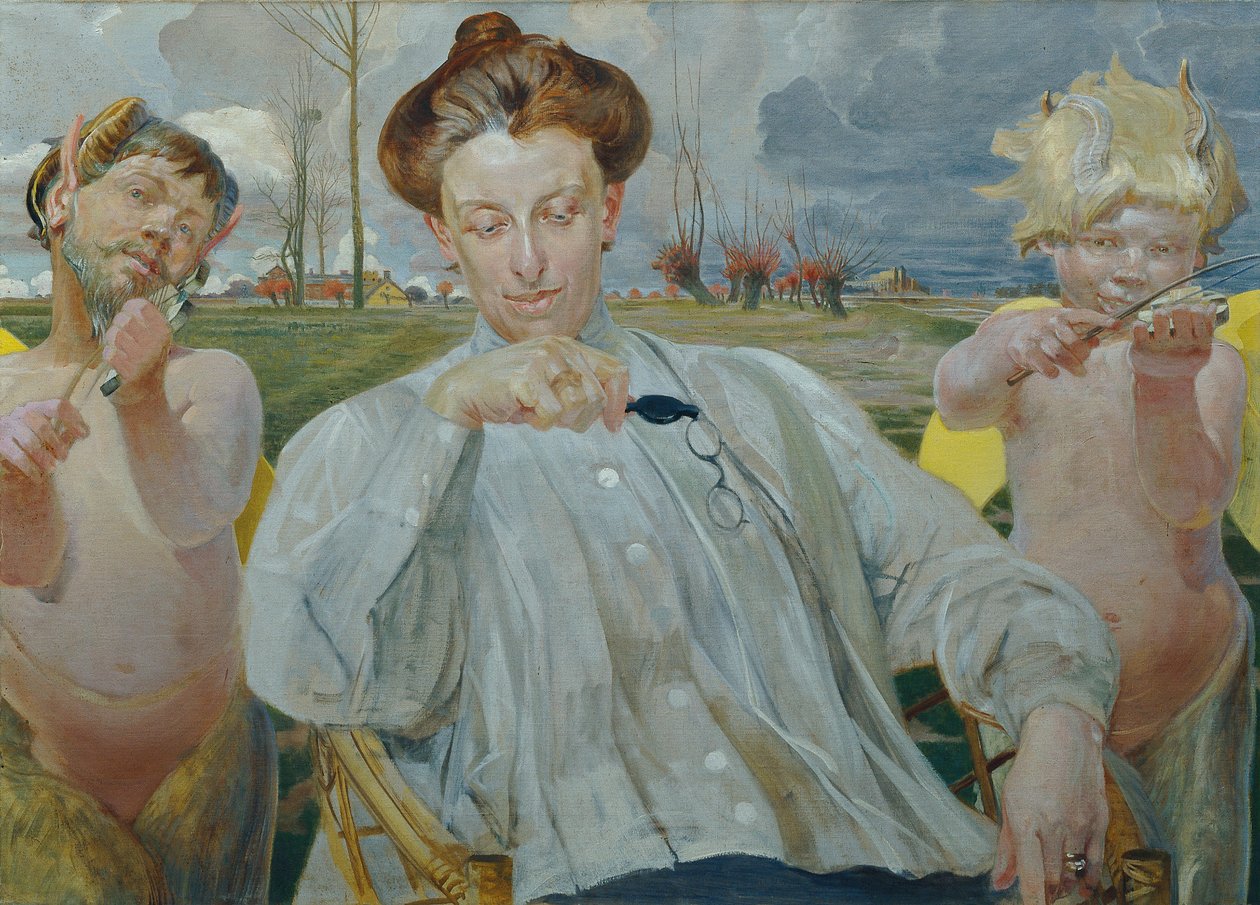 Żona artysty autorstwa Jacek Hyacinth Malczewski