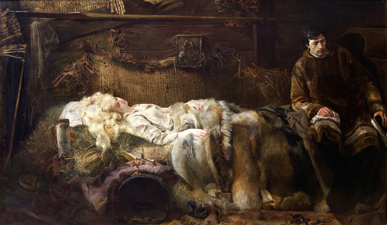 Śmierć Ellenai autorstwa Jacek Malczewski