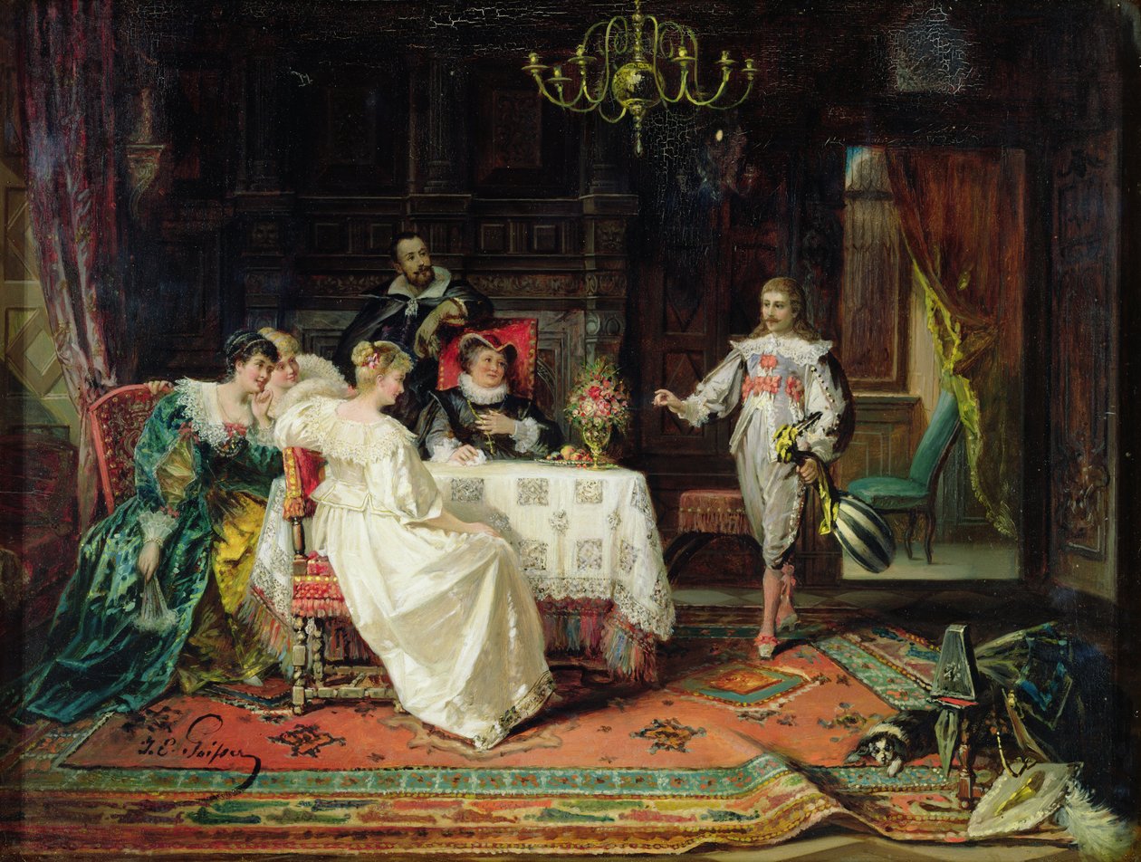 Wejście trubadura autorstwa Jacob Emmanuel Gaisser